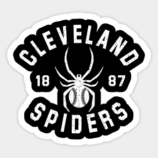 Cleveland Spiders 1887 Defunct Sticker